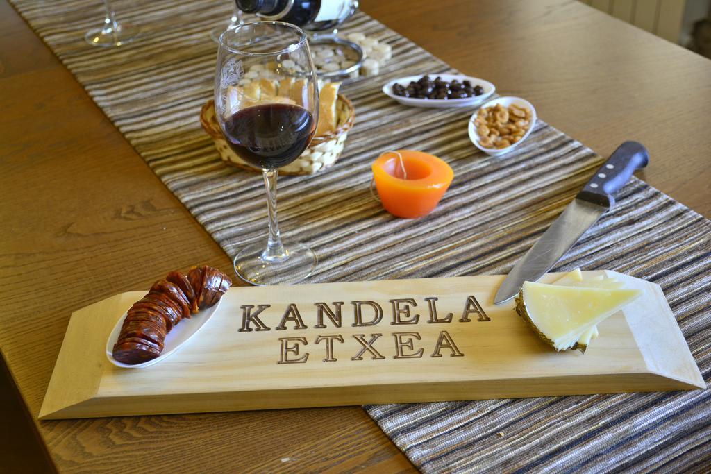 Casa Rural Kandela Etxea La puebla de Labarca Dış mekan fotoğraf