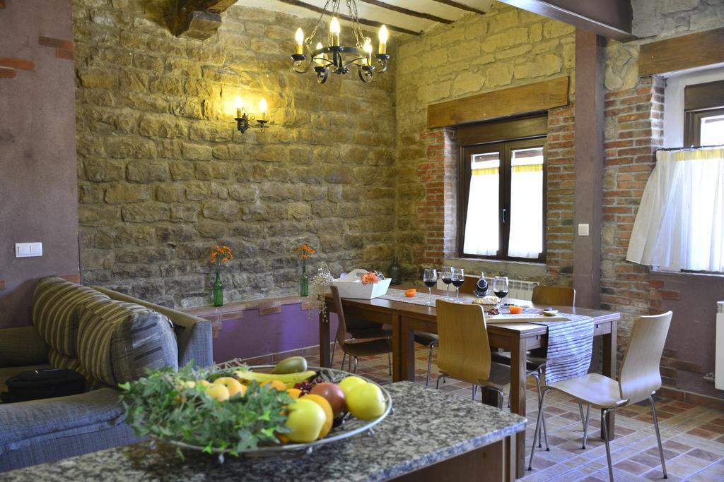 Casa Rural Kandela Etxea La puebla de Labarca Dış mekan fotoğraf